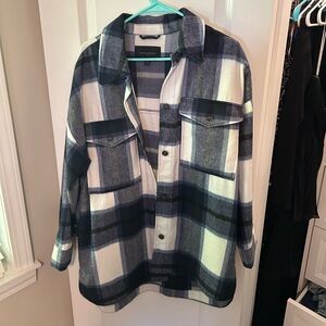 Banana Republic Plaid Shacket